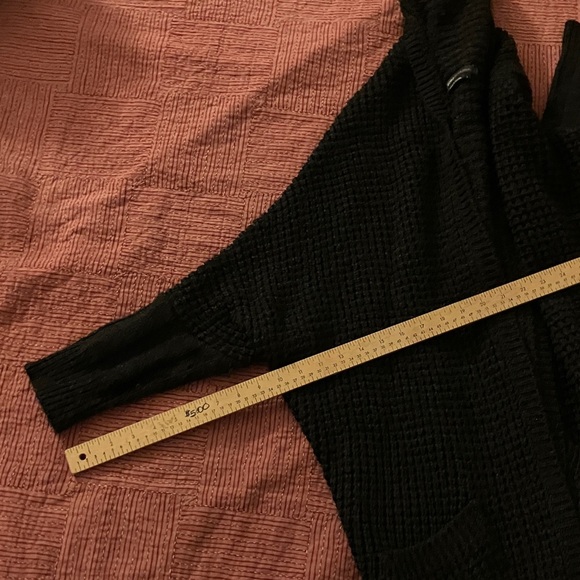 BCBG Max Azria size large flattering oversized open sweater women’s - Picture 10 of 16